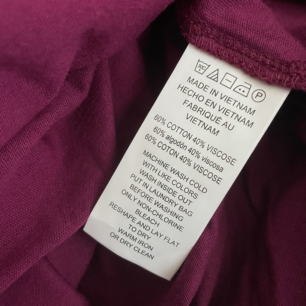 MICHAEL MICHAEL KORS Magenta Crisscross Tshirt - Picture 7 of 8